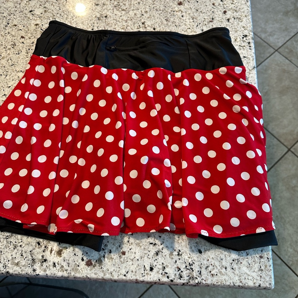 Sparkle skort Minnie Mouse inspired